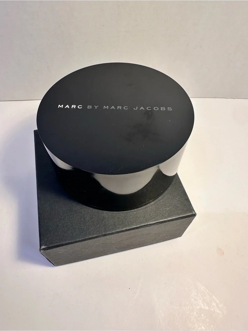 Marc by Marc Jacobs Gold Tone Watch with White Band